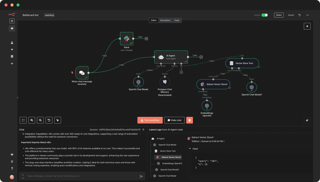Workflow de Automação com IA